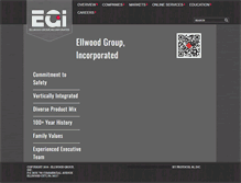 Tablet Screenshot of ellwoodgroup.com